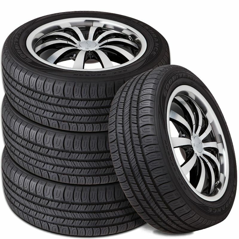 4 Goodyear Assurance All-Season 185/65R14 86T 600AB Tires 65000 Mile Warranty