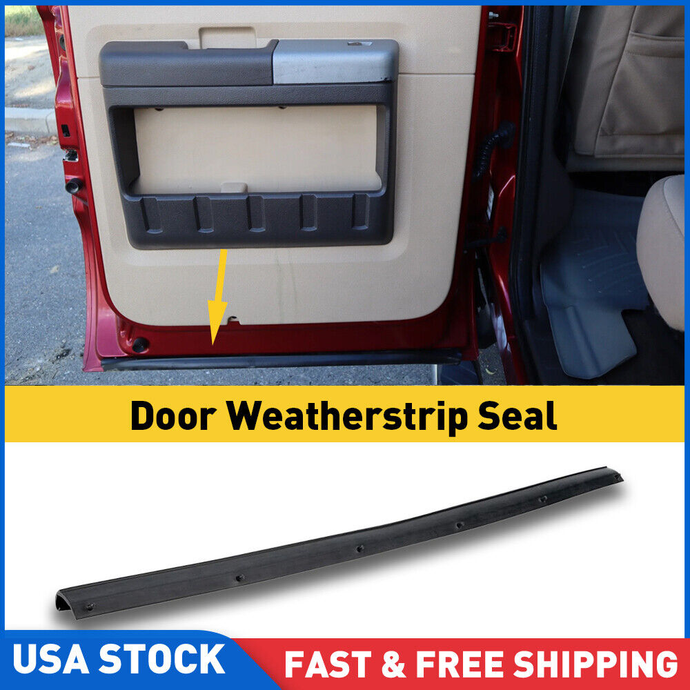 1PCS Rear Right & Left Door Lower Weatherstrip Seal For 1999-2017 Ford F250 F350