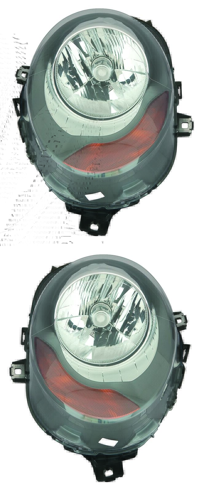 For 2014-2019 Mini Cooper Clubman Headlight Halogen Set Pair