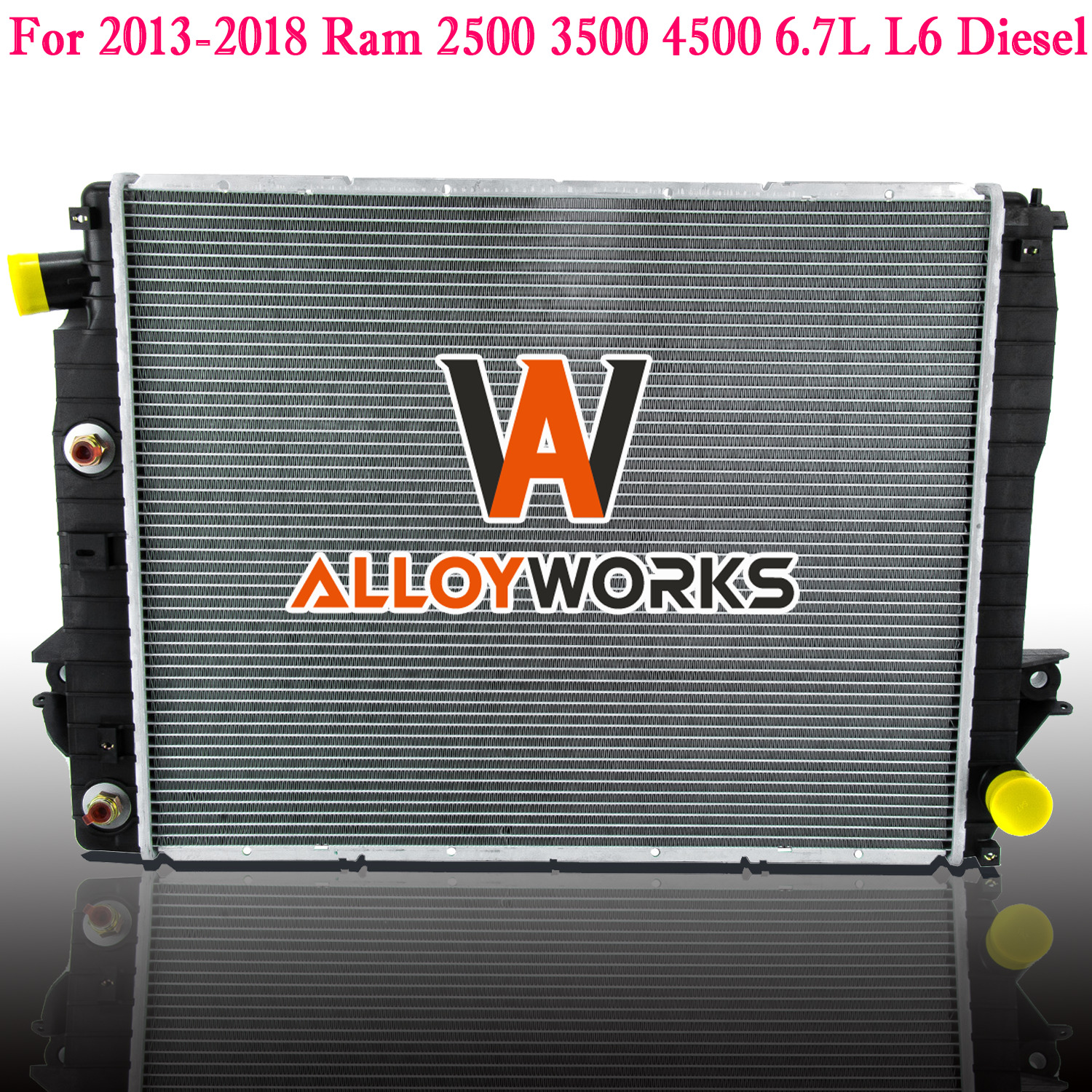 Radiator Fits 2013-2018 Ram 2500 3500 4500 6.7L L6 Diesel CH3010374 52014720AA