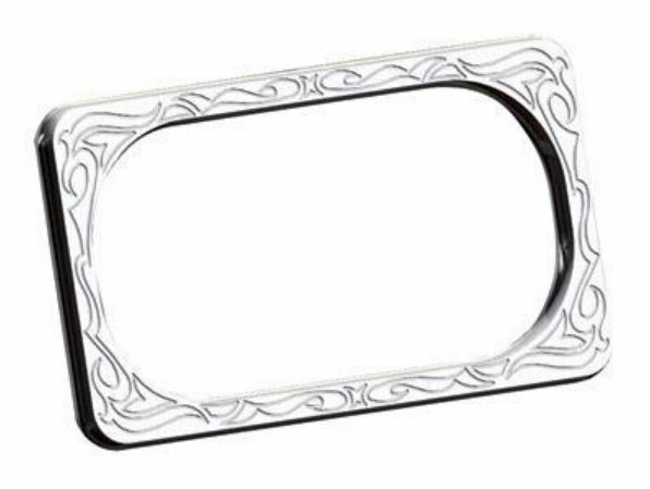 Arlen Ness Engraved License Plate Frame, Chrome [12-141]