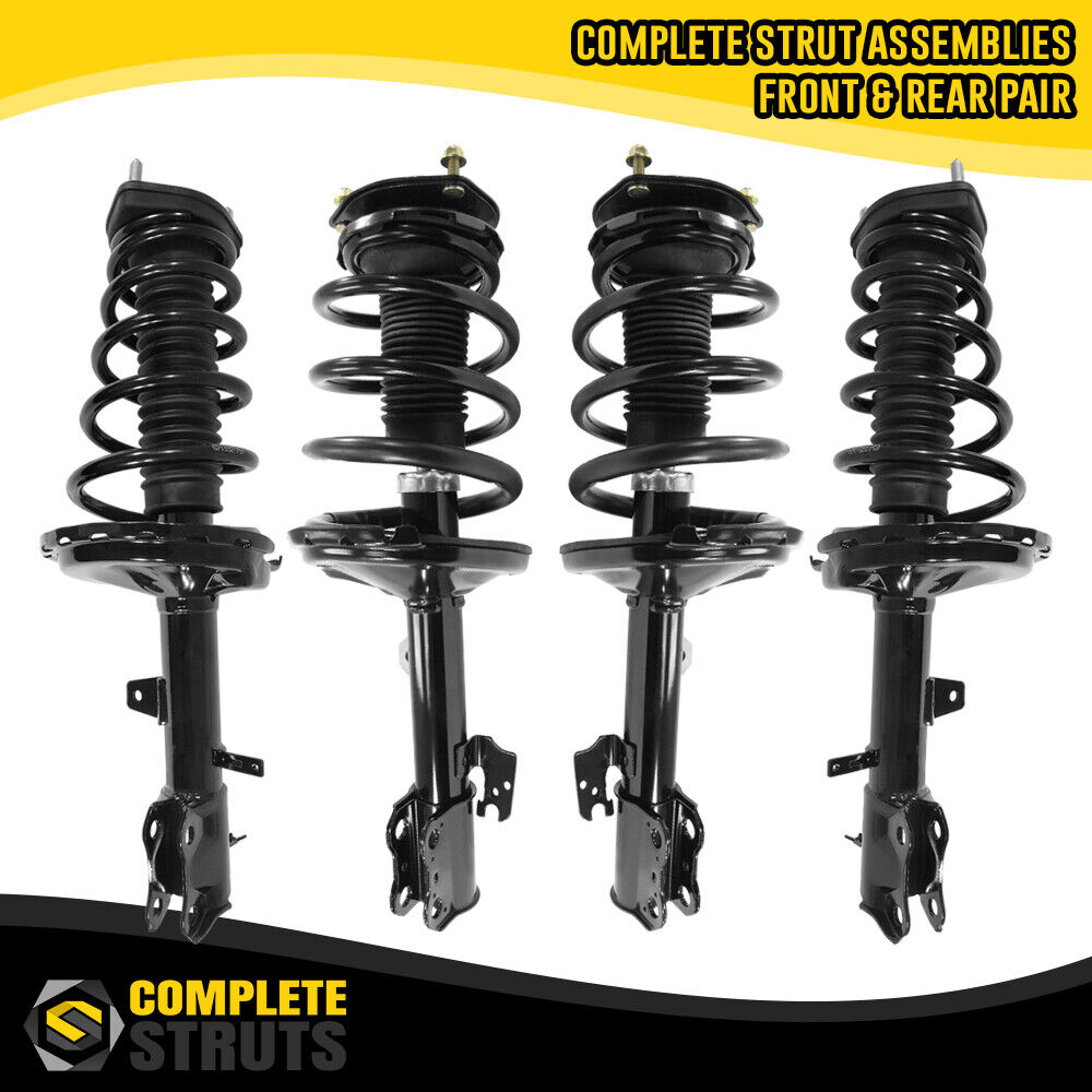 Front & Rear Complete Struts & Spring Assemblies for 2007-2009 Lexus RX350 AWD