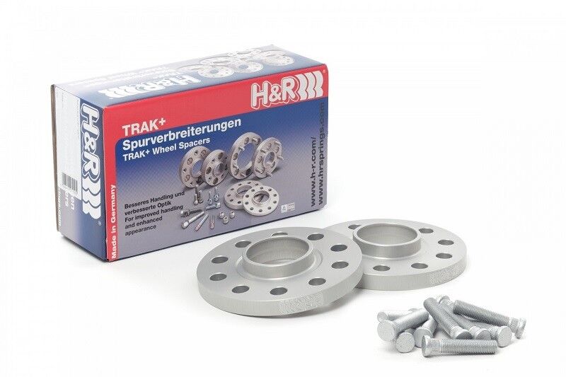H&R Trak+ Wheel Spacers DRS 5mm 5x114.3 12x1.5 Thread 60.1 Center Bore, Stud