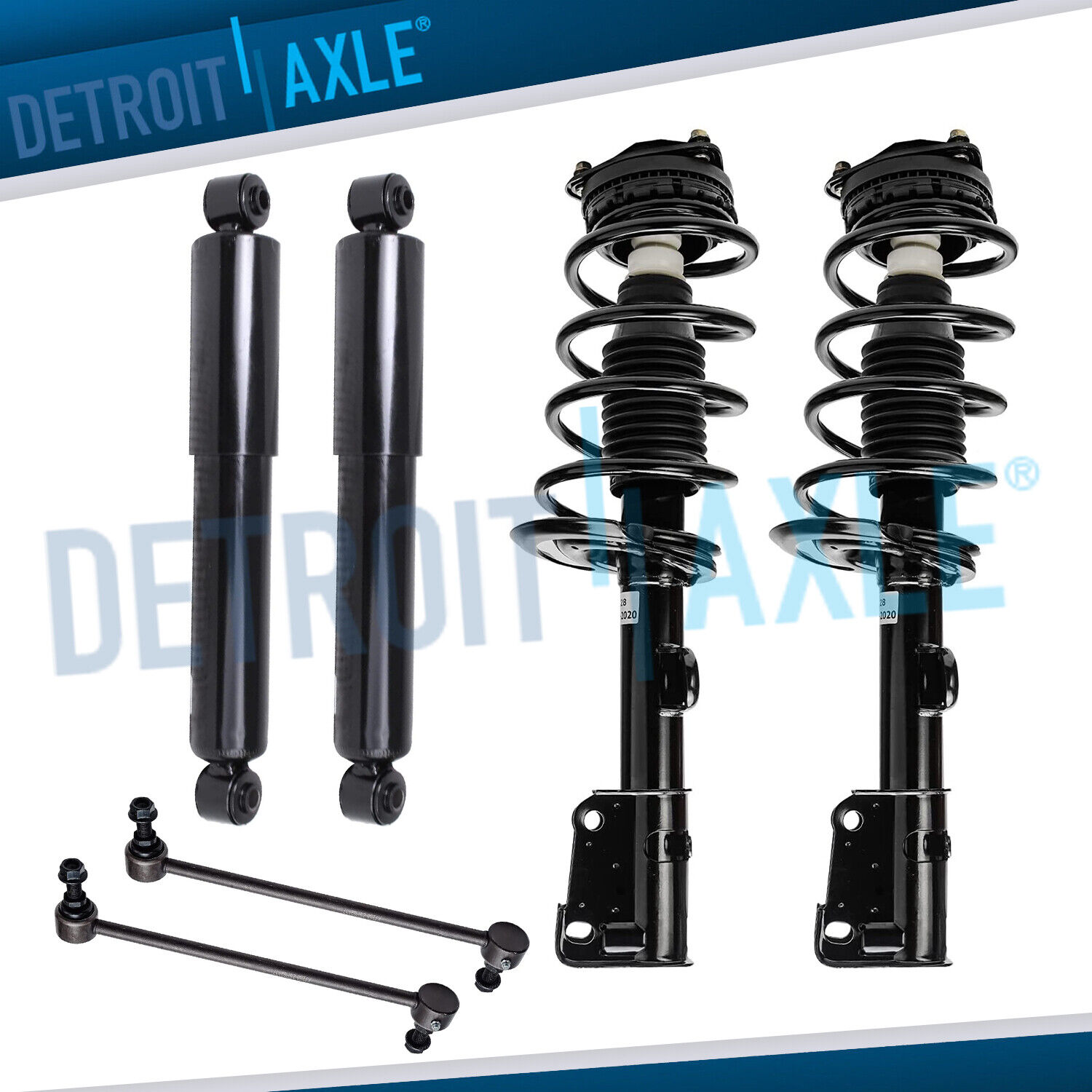 Front Struts Rear Shock Sway Bar for Dodge Grand Caravan Chrysler Town & Country