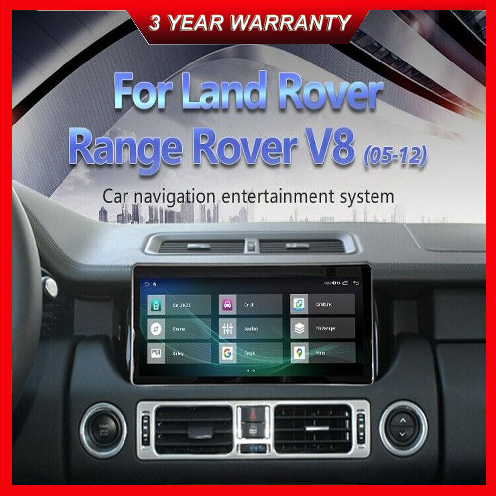 12.3\'\'Android HD Touch Screen Radio Media For Land Range Rover V8 L322 2005-2012