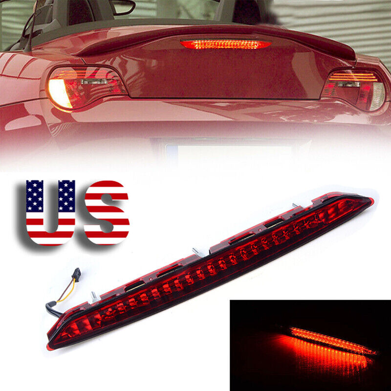 For 2003-2008 BMW Z4 E85 Red Third Brake Light Stop Light Trunk Tailgate Lamp US
