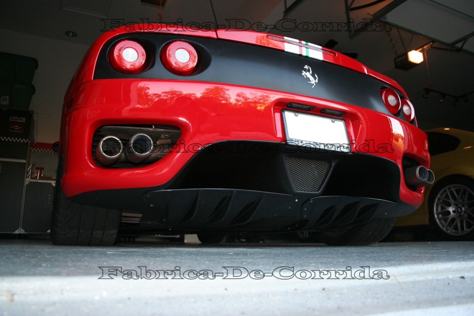 Ferrari F360 360 Modena Coupe Spider Carbon Fiber Challenge Rear Diffuser 