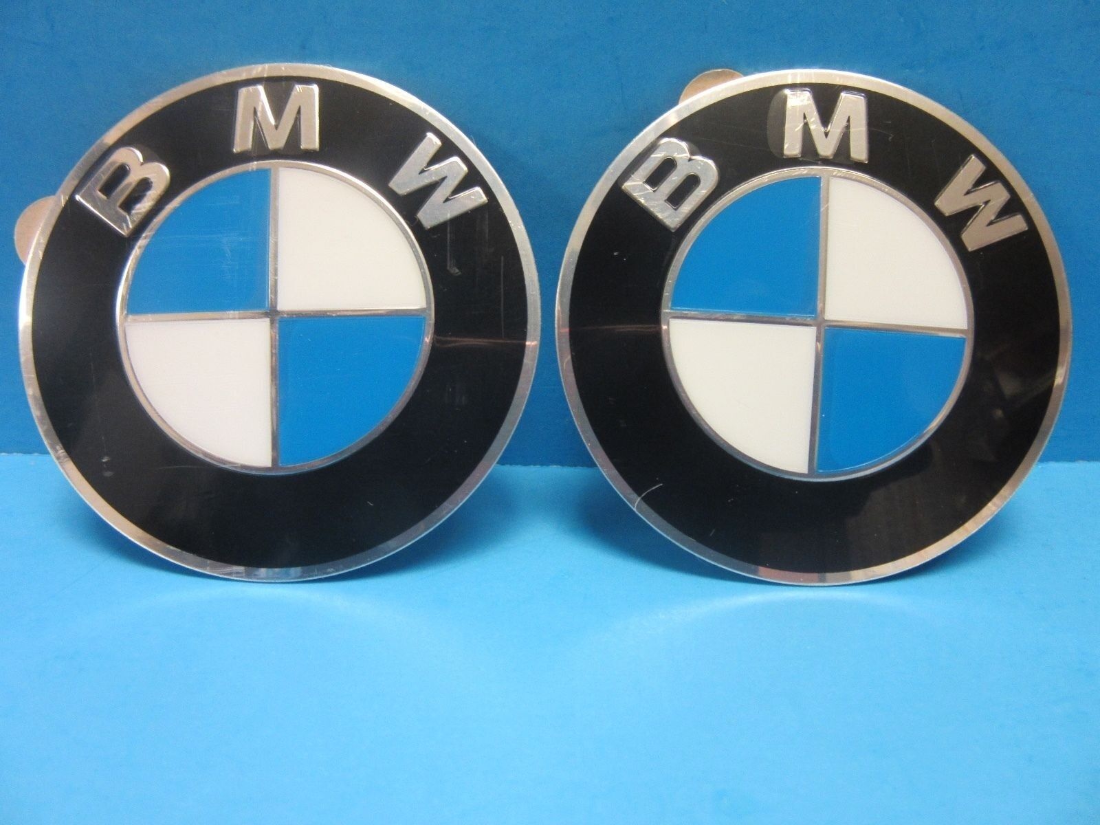 2 Genuine Wheel Center Cap Emblems For BMW OEM # 36136758569 70 mm 2.7\