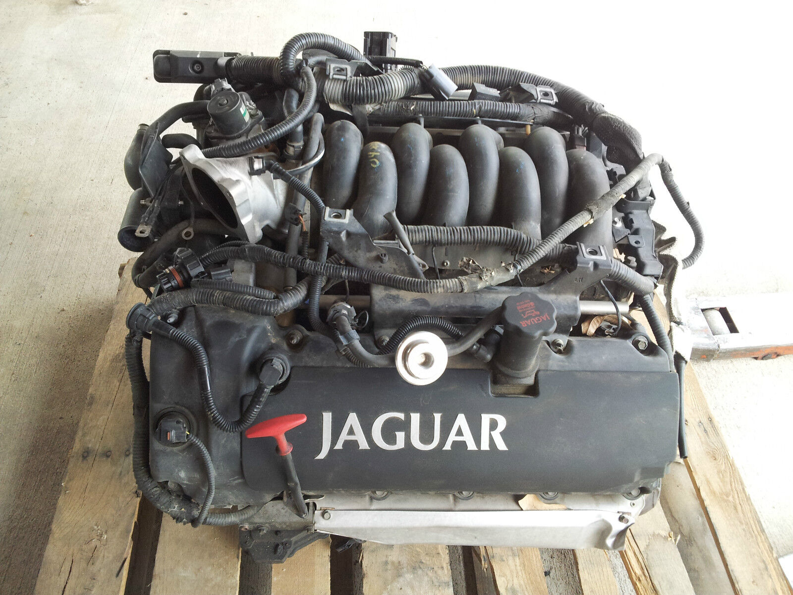 JAGUAR XJ8 XJ8L VANDEN PLAS COMPLETE ENGINE 4.2L V8 2004 2005 