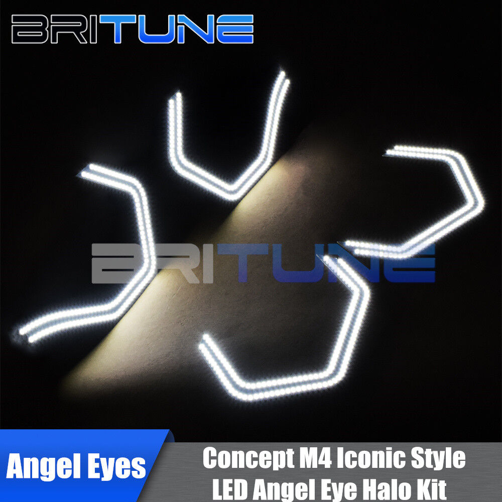 LED Angel Eyes For BMW F30 F31 E60 E90 E61 E46 M3 M5 Concept M4 Iconic Style 