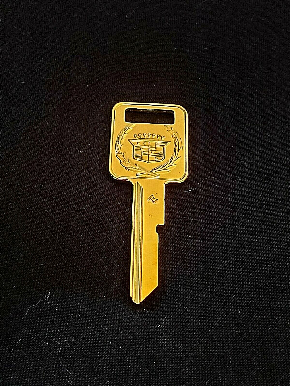 Rare Cadillac Gold Key - \'E\' Ignition for 1969, 1973, 1977, 1981 and some \'91-92