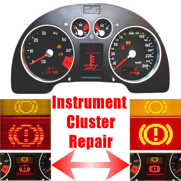 AUDI TT Speedometer Instrument Cluster LCD Display Screen Pixel Repair