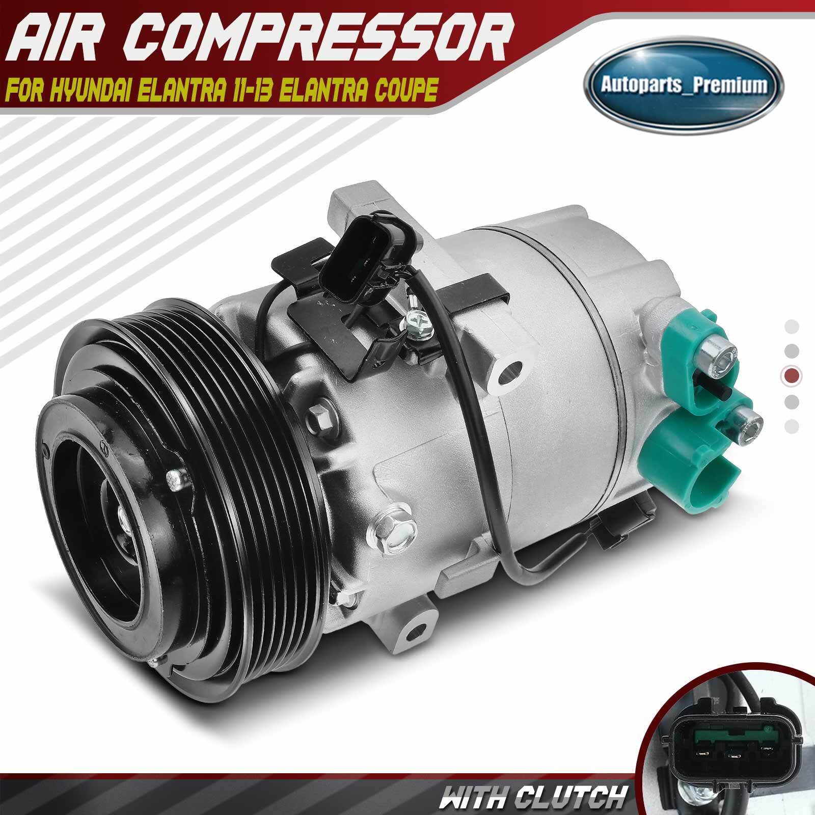 A/C Compressor for Hyundai Elantra 2011-2013 1.8L Sedan Auto Temperature Control