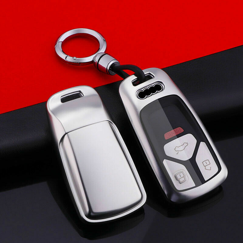 PC Car Smart Remote Key Fob Cover Case Holder For Audi A4L TT Q7 A5 Q5L S4 A4 A6