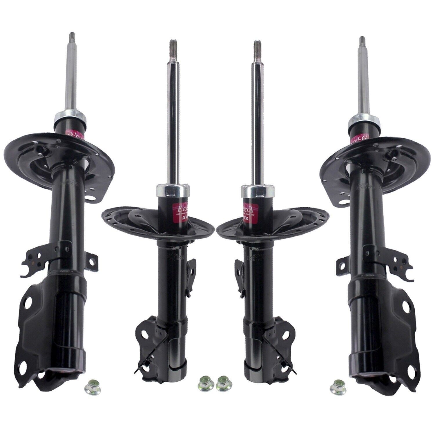 KYB Excel-G Front & Rear Gas Struts Complete Set of 4 for Toyota Camry 2012
