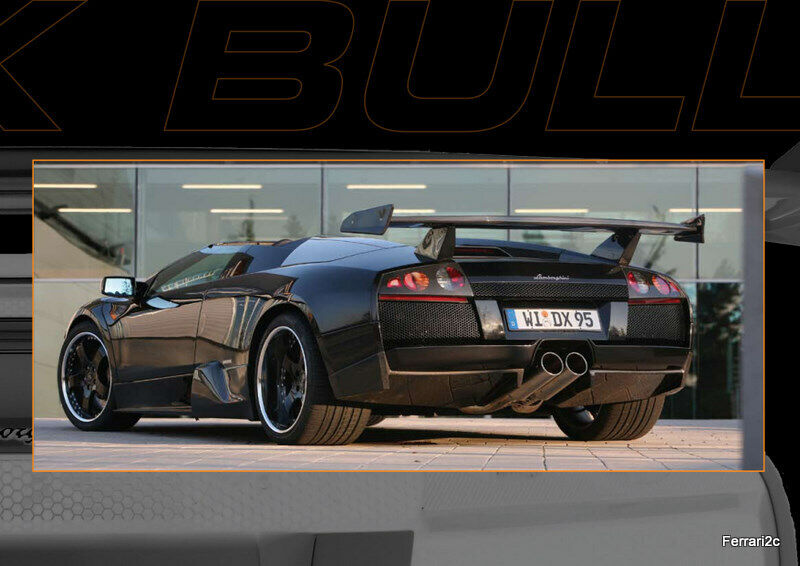 Lamborghini Murcielago Carbon Fiber Black Bull Dimex Body Spoiler Kit Genuine 