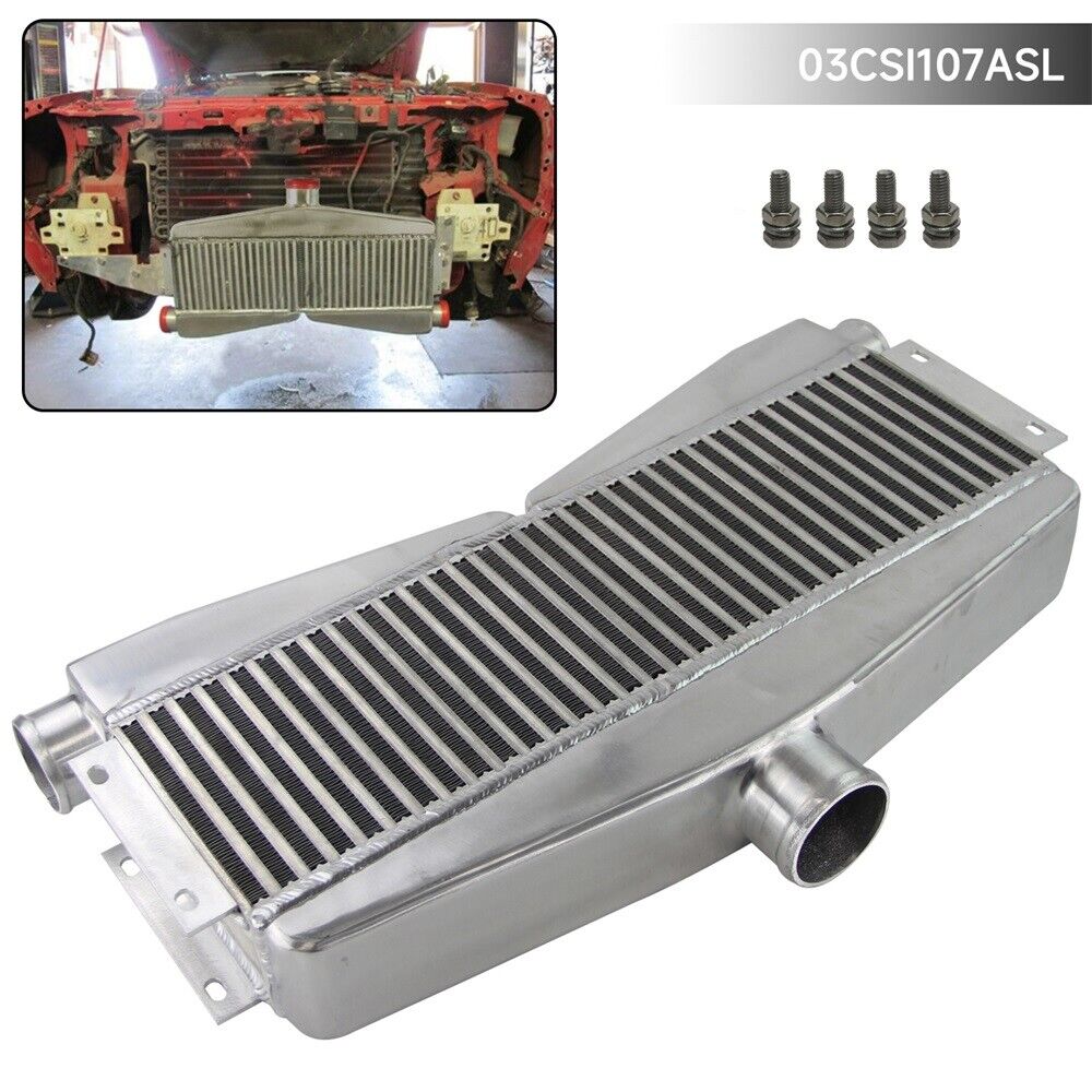 Universal FMIC Bar & Plate Twin Turbo Intercooler Custom (2 In /1 Out) 400-800HP