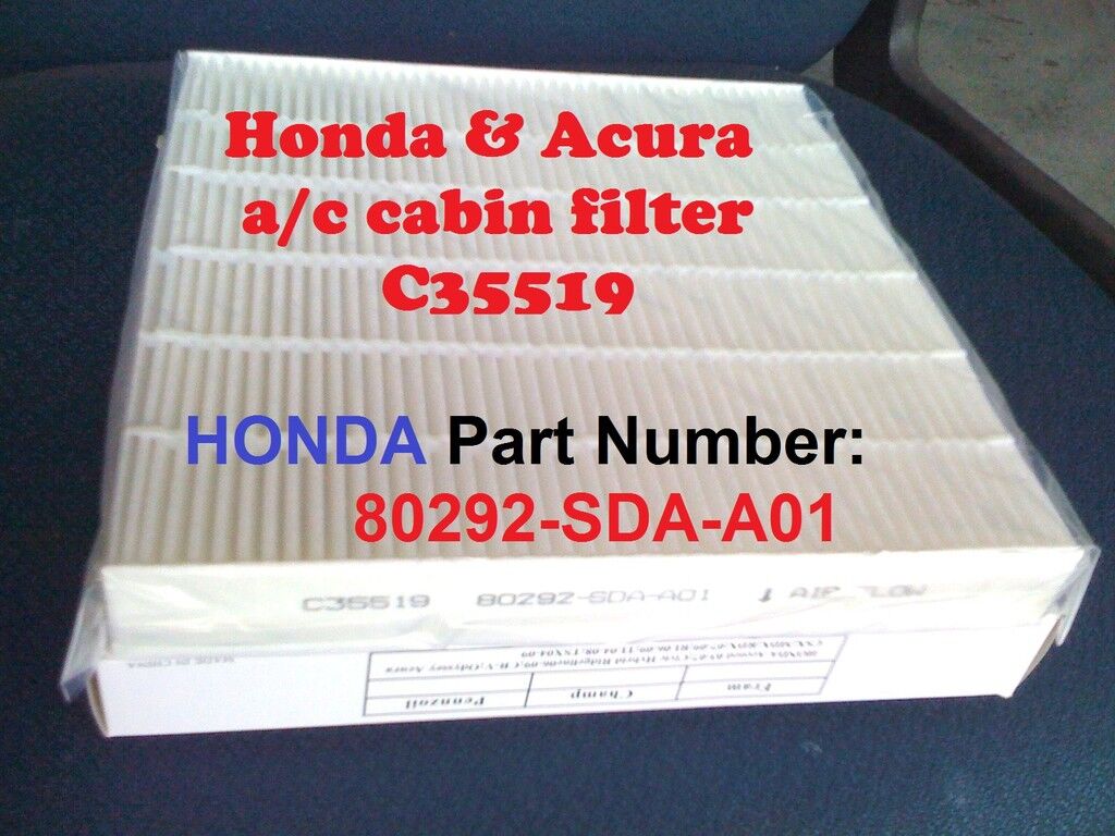 For HONDA ACCORD CABIN AIR FILTER Acura Civic CRV Odyssey C35519 HIGH QUALITY