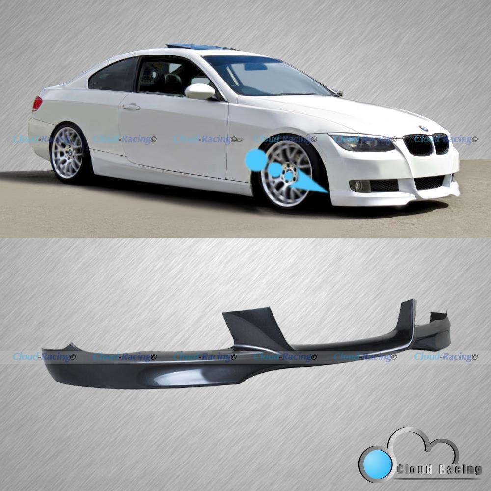 1pc For 07-10 BMW E92 E93 2DR 328 335 Coupe DTM Front Chin Lip V2.2 New Version