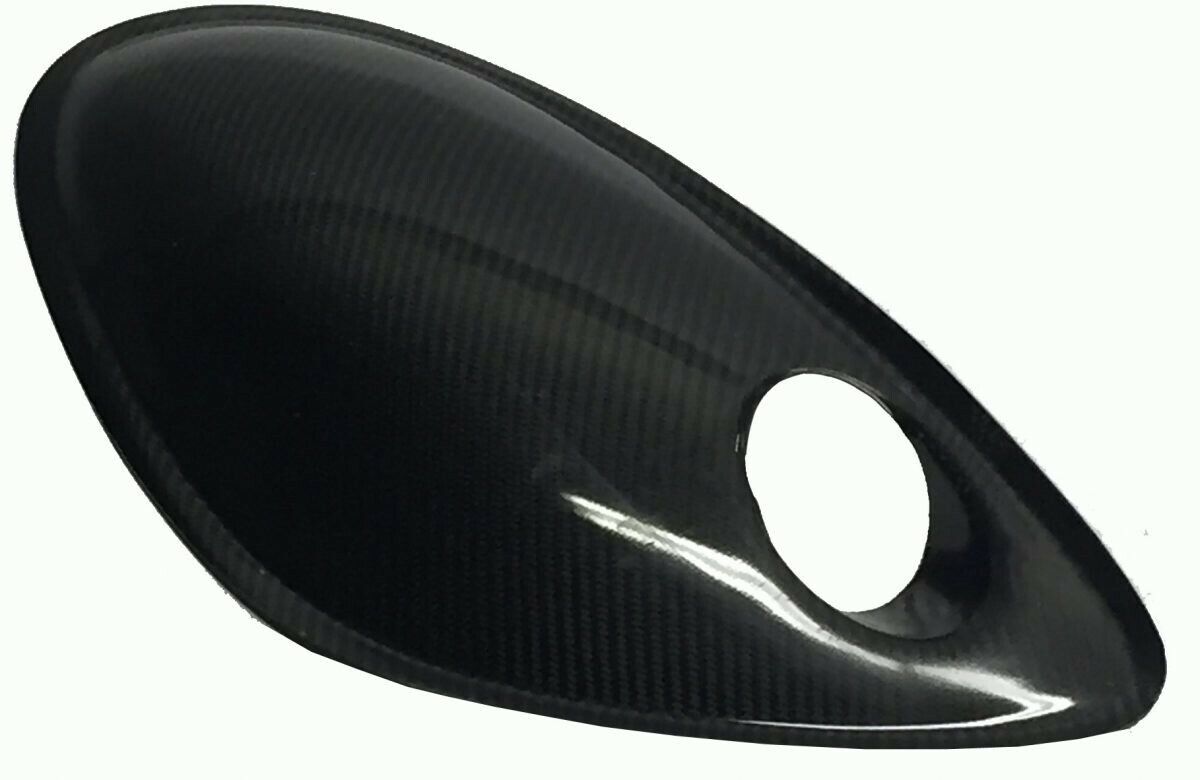 Cayman 981 2013-2016 Ducted Headlight Cover Getty Design - New - Carbon Fiber