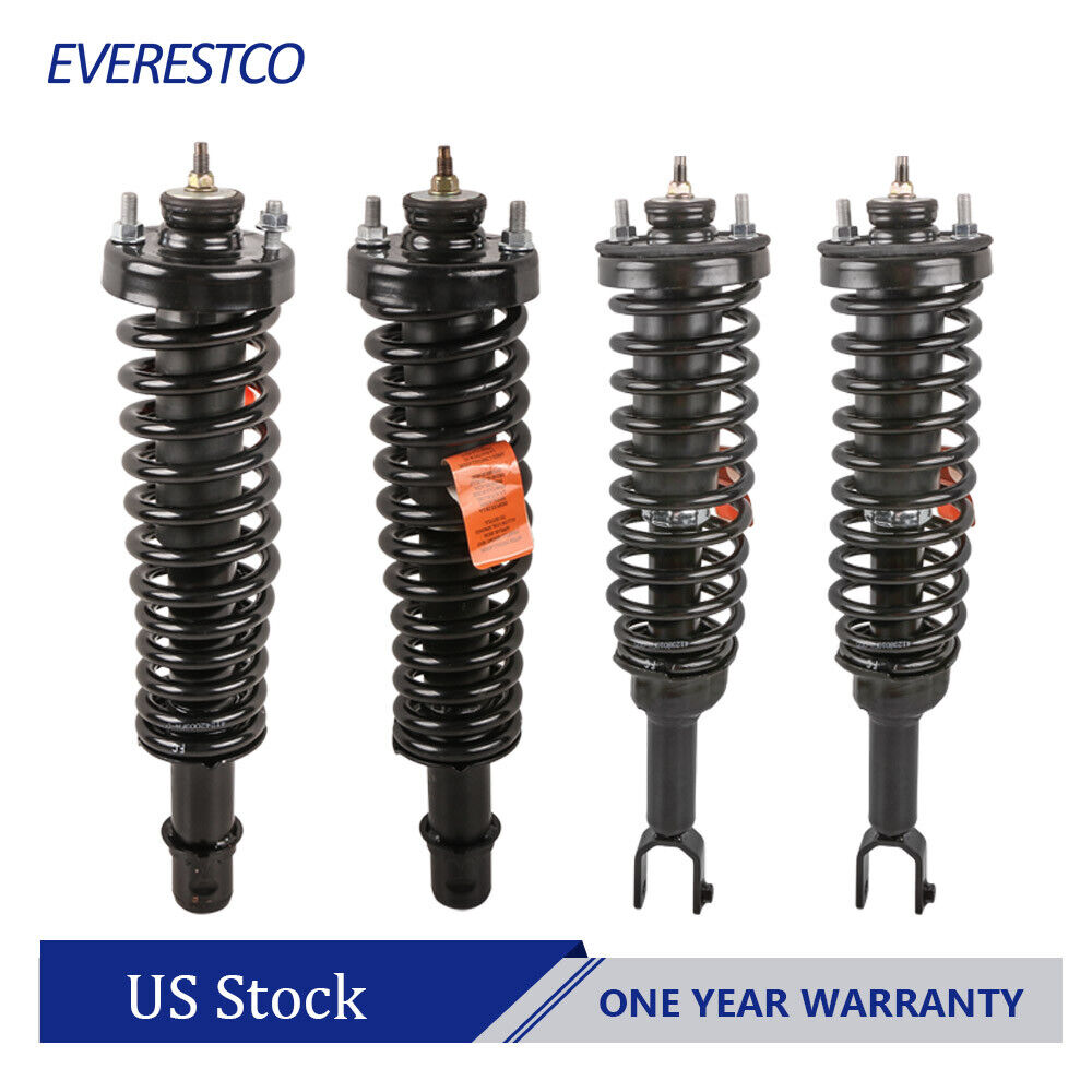4PCS Complete Struts Shock Absorbers For Honda Civic 1996-2000 Front & Rear
