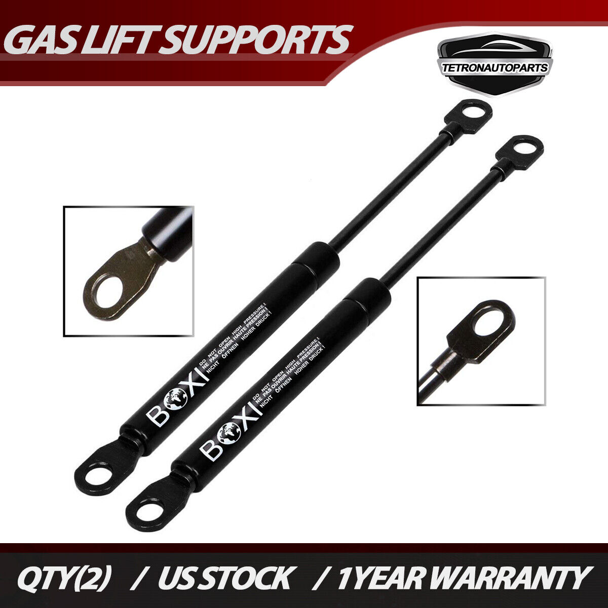 Qty2 10 inch 60 lbs Gas Prop Lift Supports Fits SPA Cover  ToolBox Lid Bed Truck