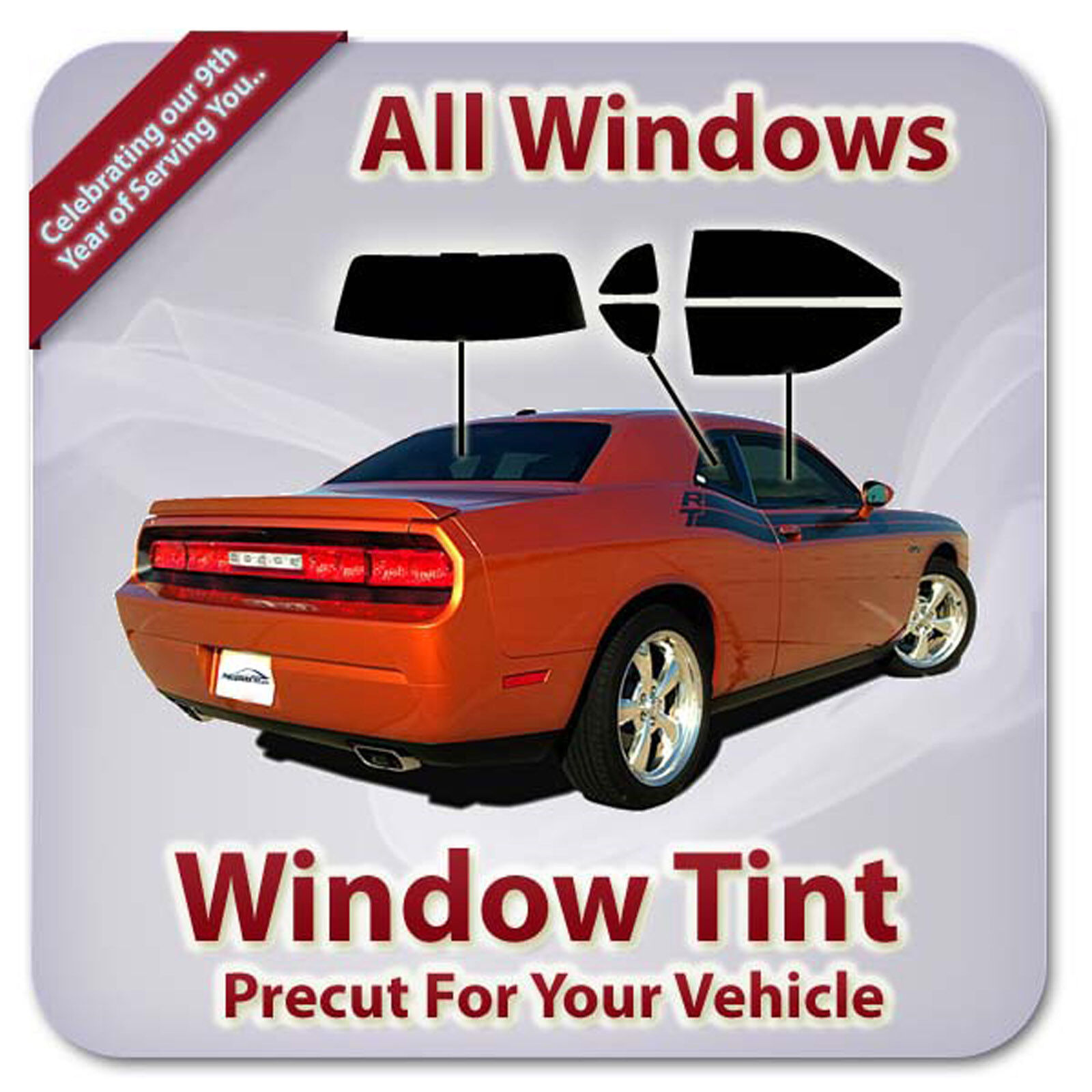 Precut Window Tint For Cadillac Eldorado 1992-2002 (All Windows)