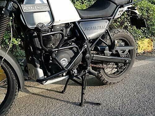 Fit For Royal Enfield Himalayan Engine Guard With Sliders Black BS6 2021 Model