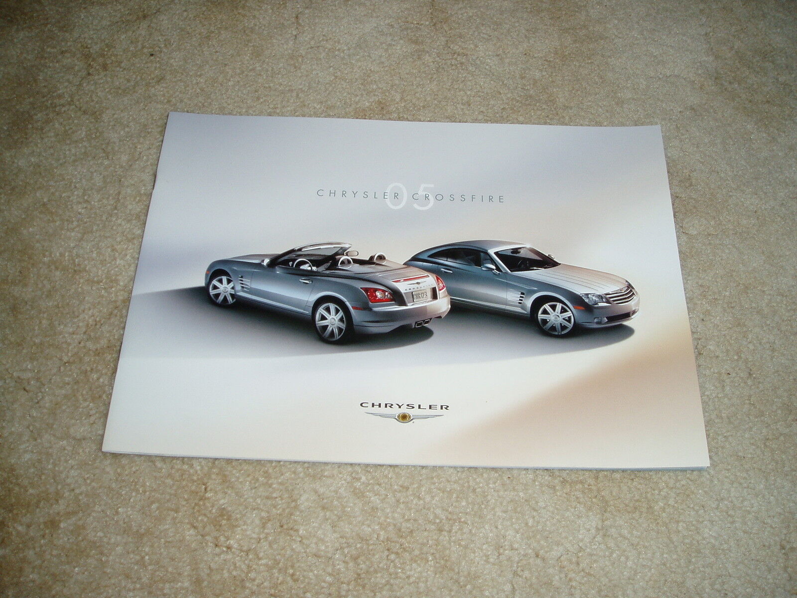 2005 Chrysler Crossfire SRT6 Limited sales brochure dealer literature