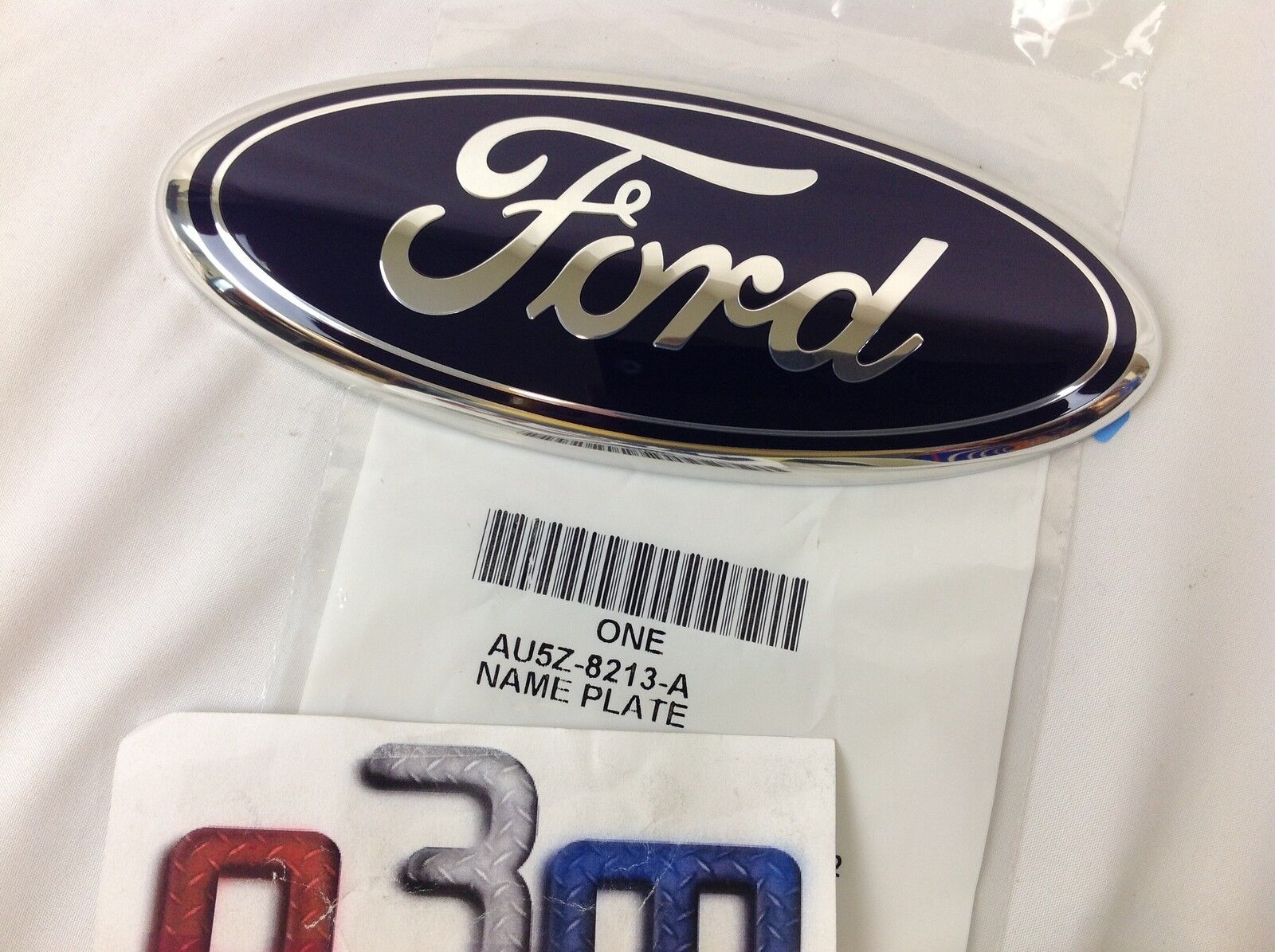 Ford Focus C-Max Transit Connect Front Grille Blue Oval FORD Emblem new OEM