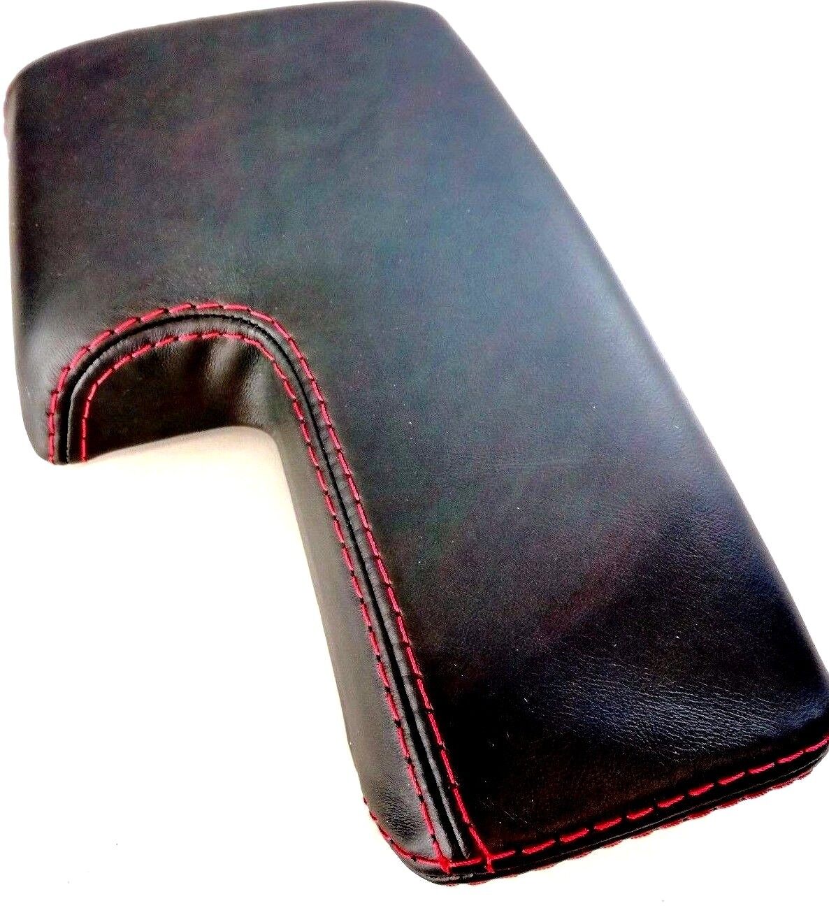Alpha Romeo Brera Spider Cover Black Leather For Armrest Red Stitching