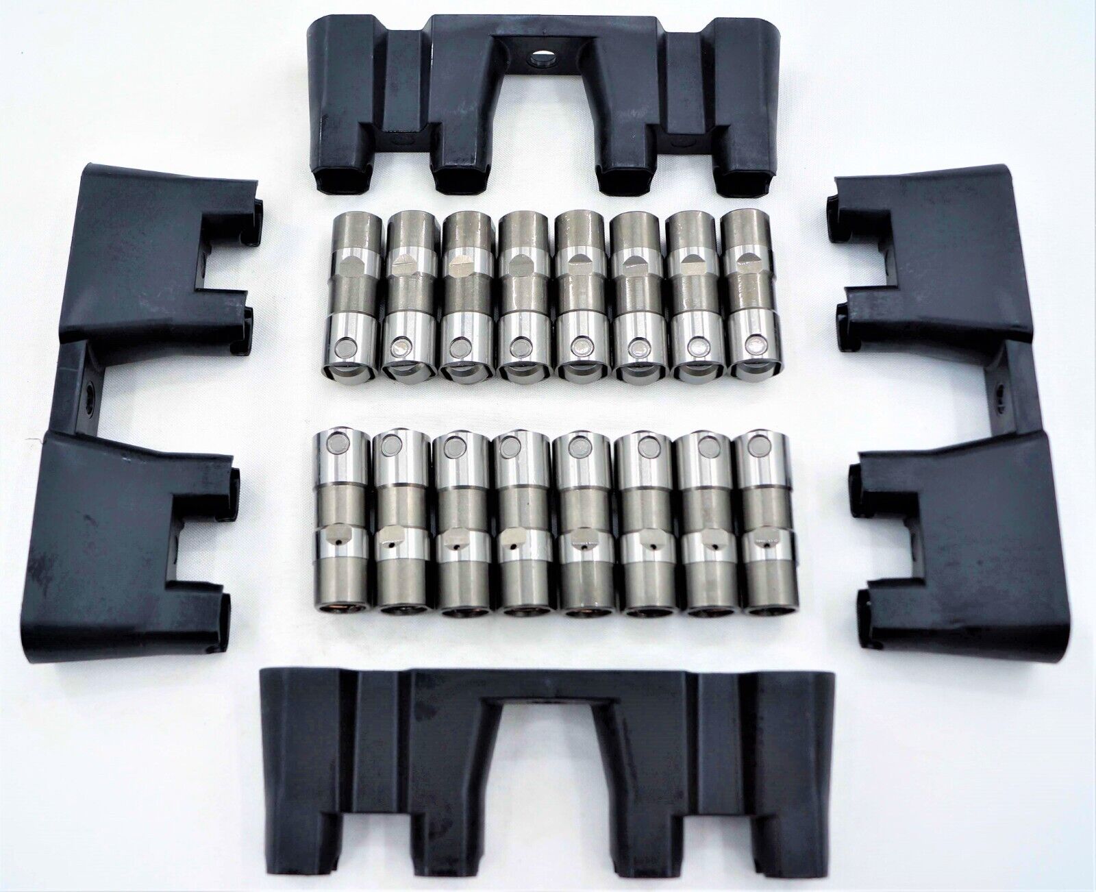12499225 HL124 LS7 LS2 16 Hydraulic Roller Lifters with 4 Trays Guides