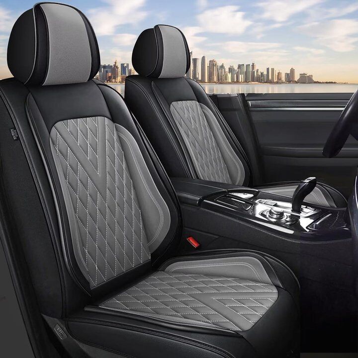 For Ford EcoSport SE S SES Titanium 2018-2022 Car 2/5Pcs Seat Covers PU Leather