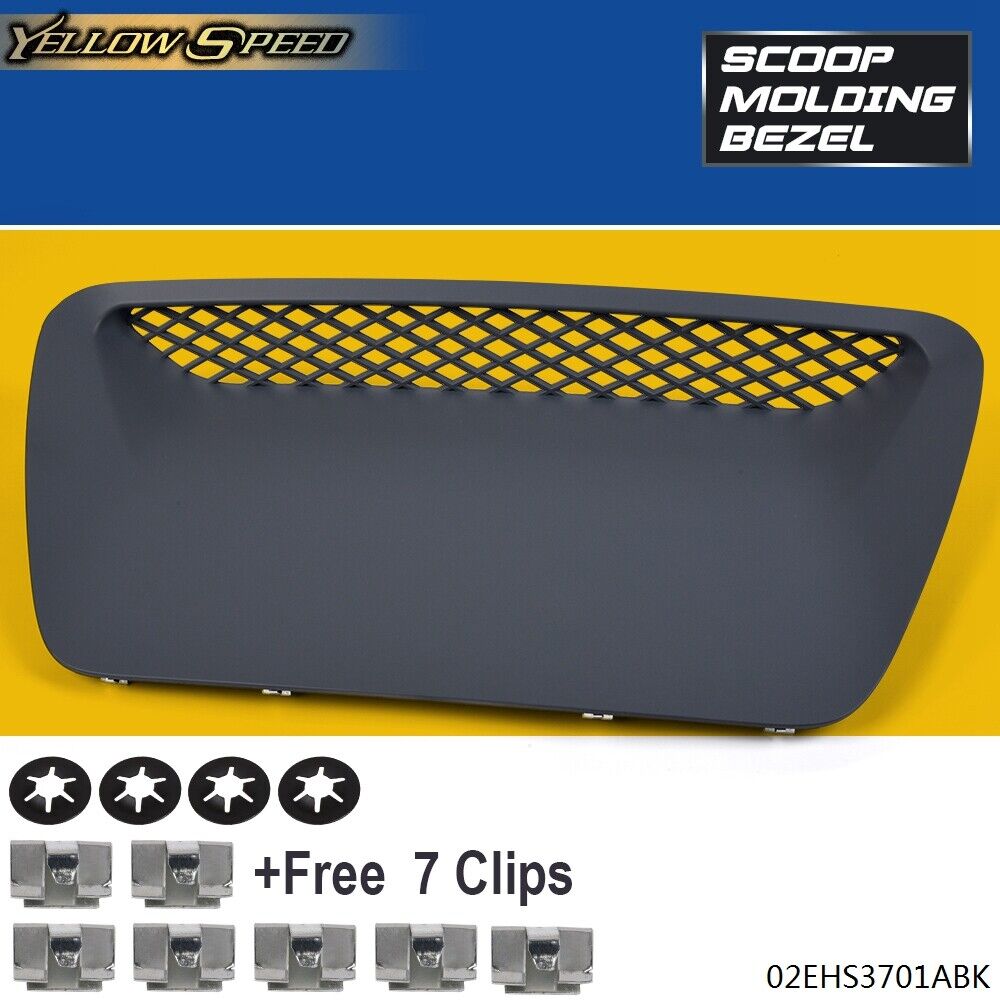 New Hood Scoop Insert Paint To Match Fit For 04-05 Dodge Ram 1500 SRT-10 SRT10