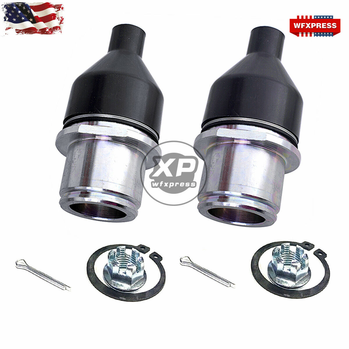 2 Front Lower Knuckle Spindle Ball Joint Set For Lexus LS460 4.6L V8 2007-2016