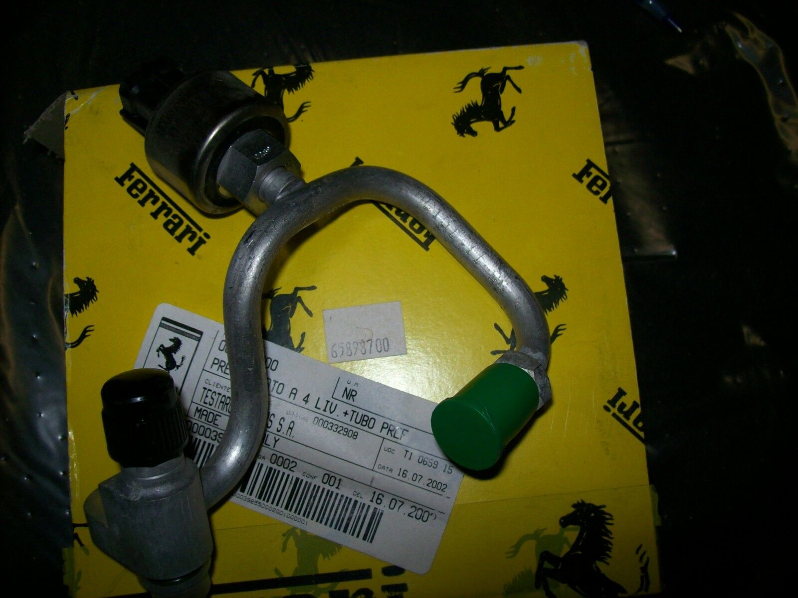 FERRARI 360 Pipe from Filter to AC System  New 65898700