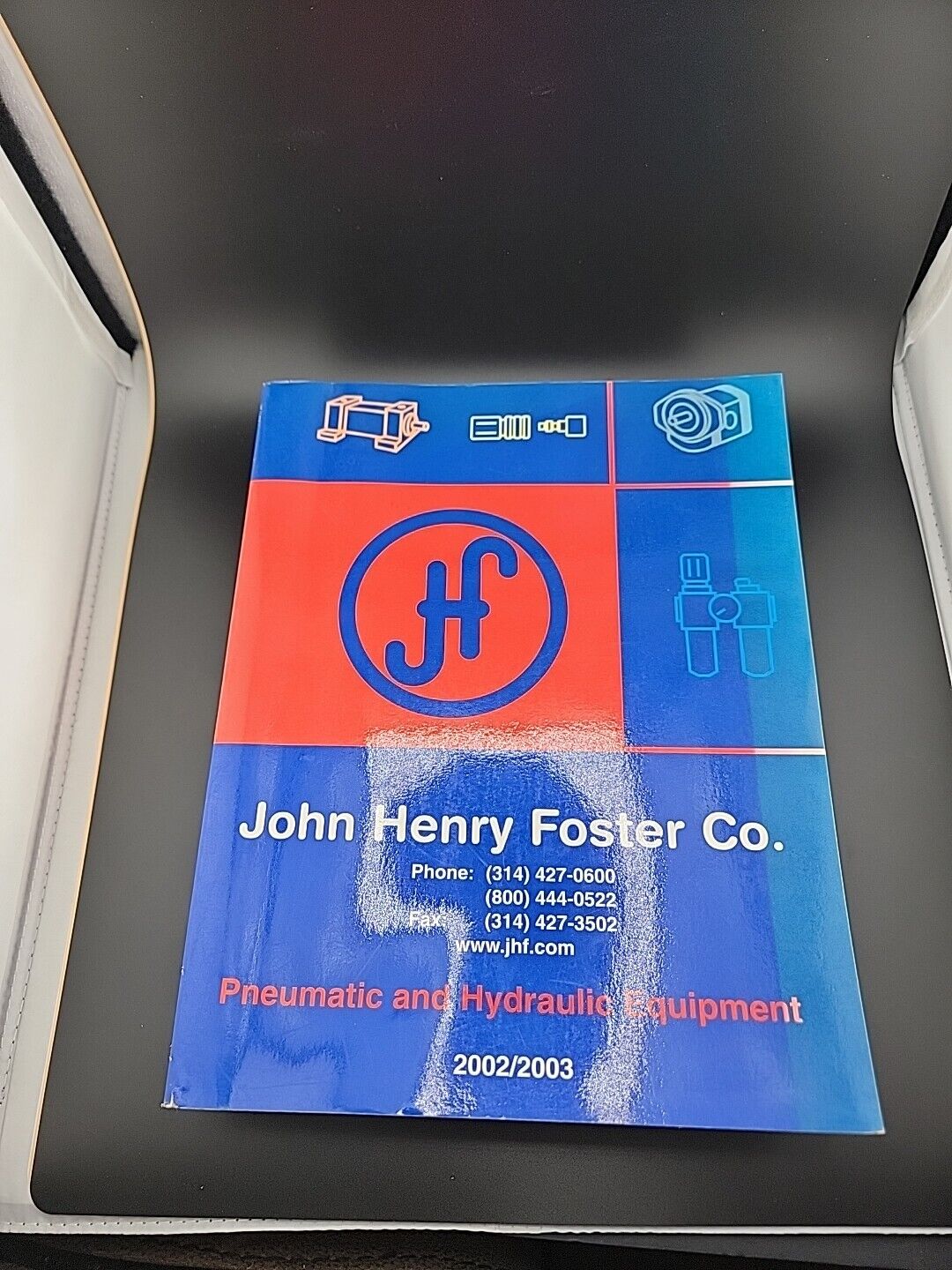 JOHN HENRY FOSTER CO. PNEUMATIC AND HYDRAULIC EQUIPMENT CATALOG 2002/2003