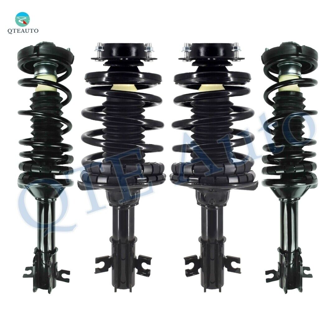Set of 4 Front-Rear Quick Complete Strut-Coil Spring For 1991-1996 Ford Escort