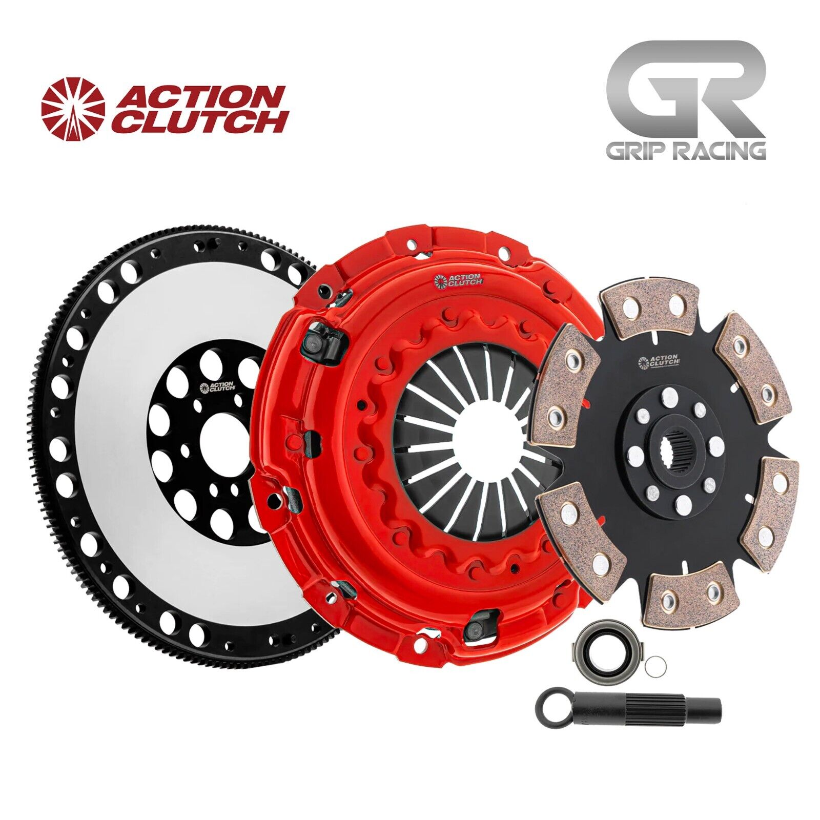 AC Stage 4 Clutch Kit (1MD)+Lightened Flywheel For Acura TSX 04-08 2.4L (K24A2)