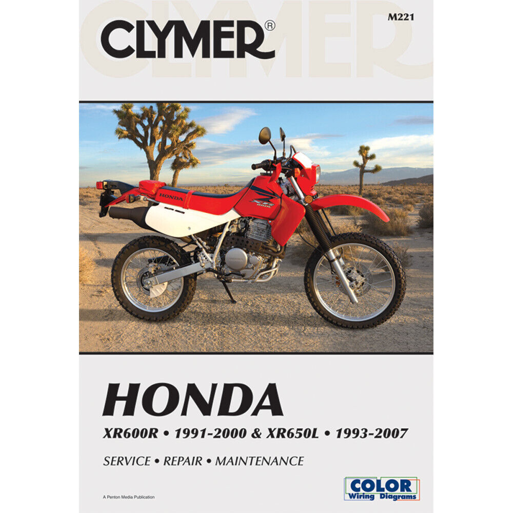 CLYMER Physical Book for Honda XR600R 1991-2000 and XR650L 1993-2012 | M221