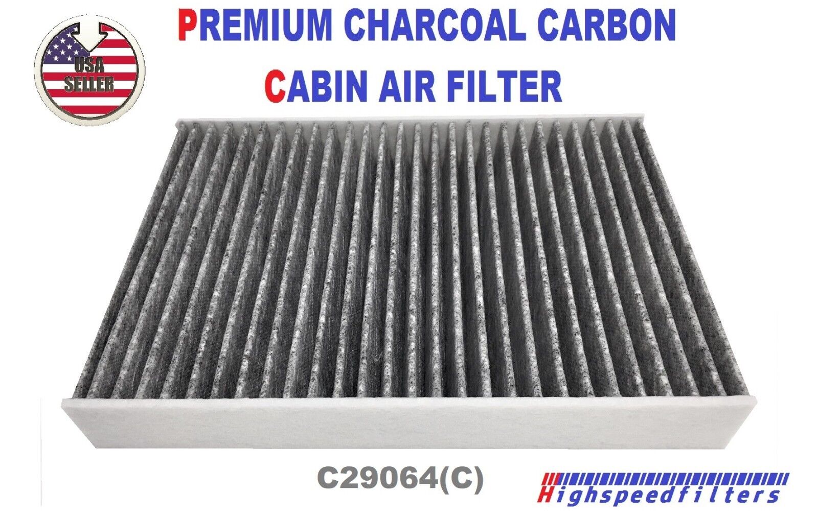 C29064 CHARCOAL Cabin Air Filter for 2014 -20 NISSAN Rogue & 2017-21 Rogue Sport