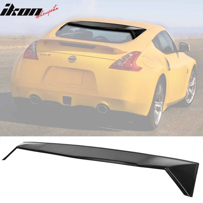 Fits 09-20 Nissan 370Z 2DR Coupe Rear Window Roof Spoiler Wing - Unpainted PP