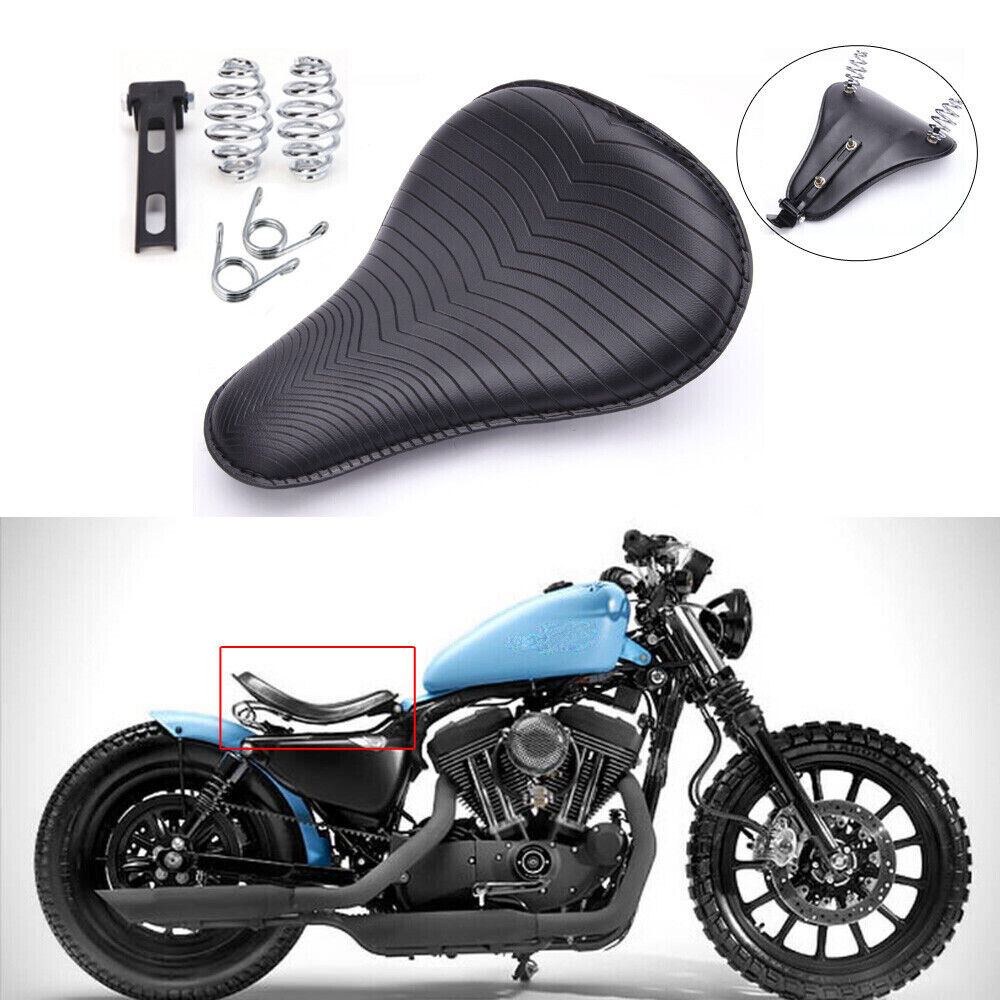 Motorcycle Solo Seat Spring Custom Bracket For Harley Sportster Chopper Bobber