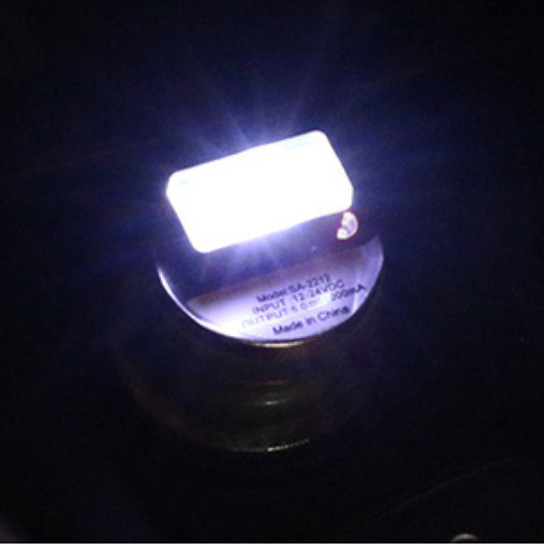 Mini USB Car Atmosphere Lights LED Cigarette Lighter Decorative Lights Lamp