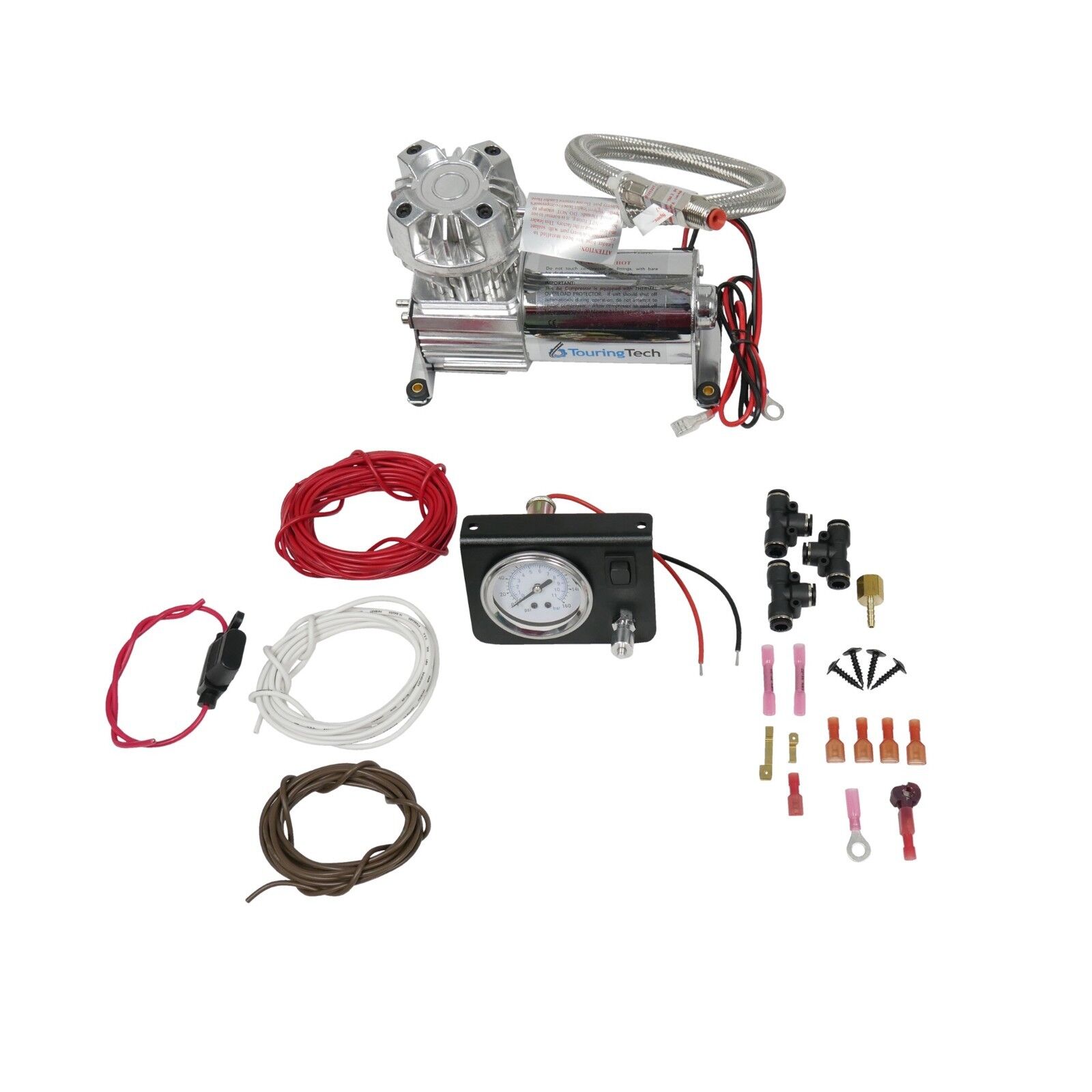 Towing Assist Air Bag Suspension Load Controller On Board Compressor Kit