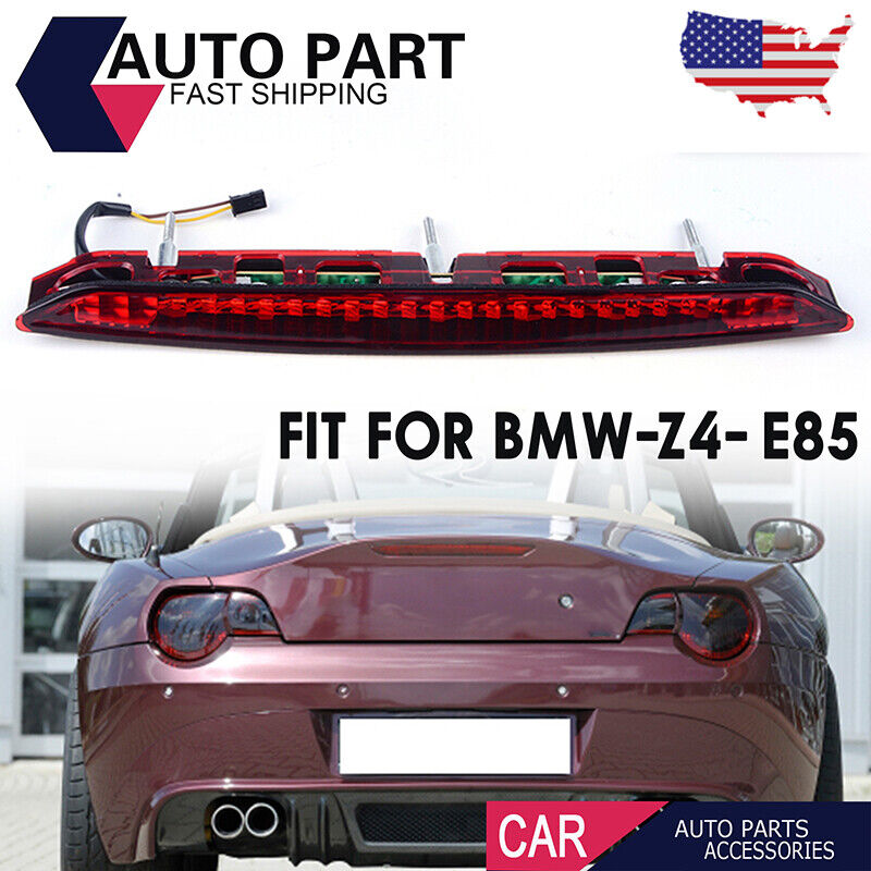 LED Rear Third Tail Brake Light Red Lens Cover 63256917378 for BMW E85 Z4 02-08