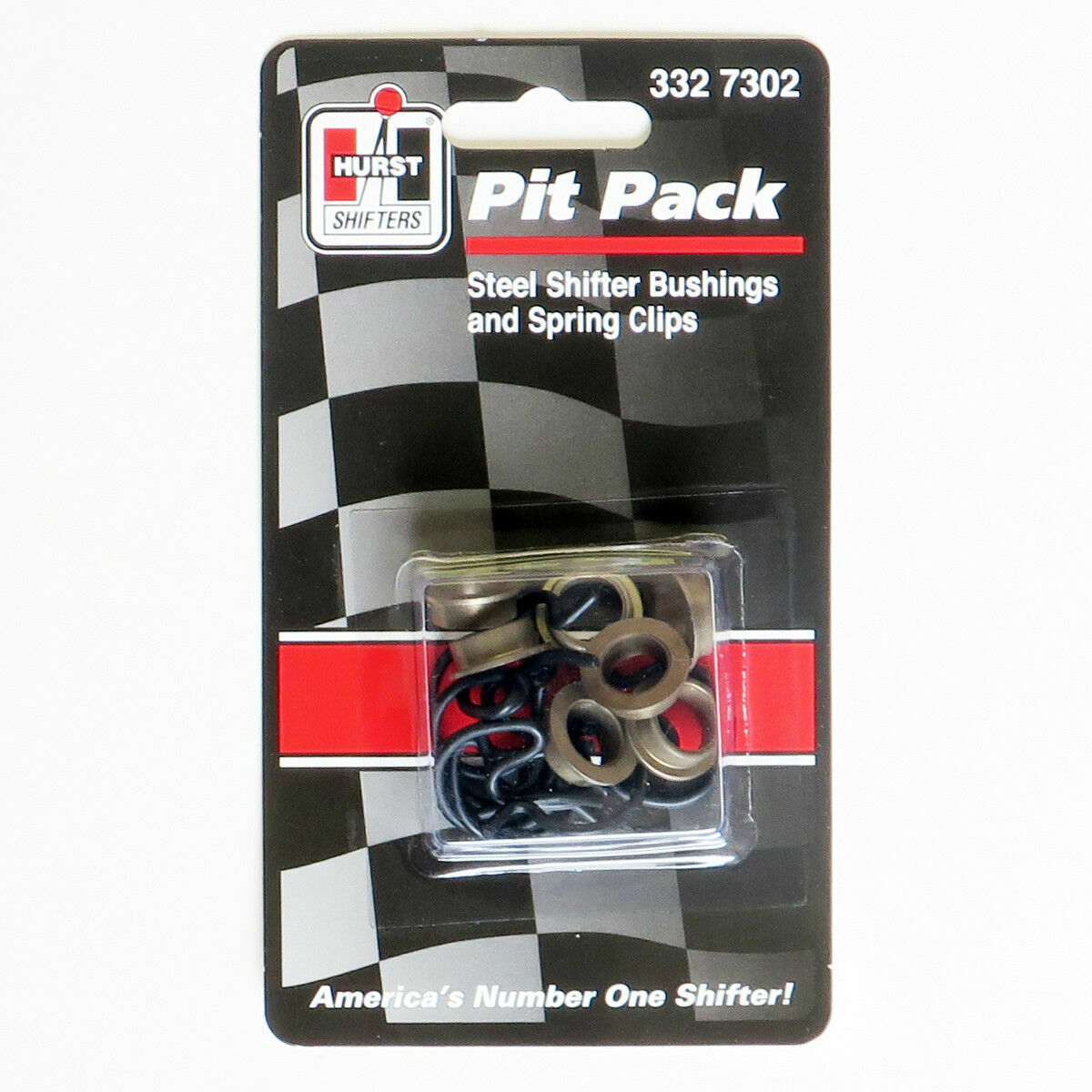 Hurst 3327302 Pit Pack Competition Plus 4 Speed Clips & Steel Bushings 7 per set