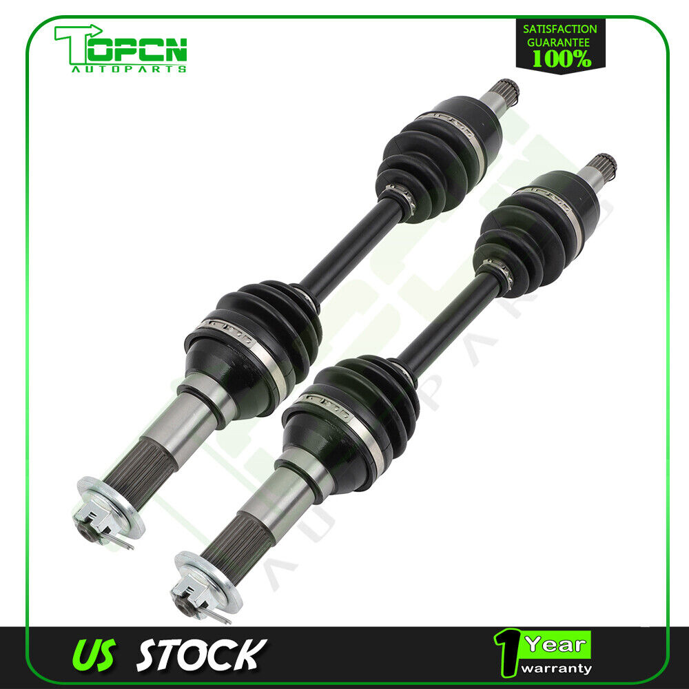 2 Pcs Front Left Right CV Joint Axles For 1999-2001 Yamaha Grizzly 600 4x4