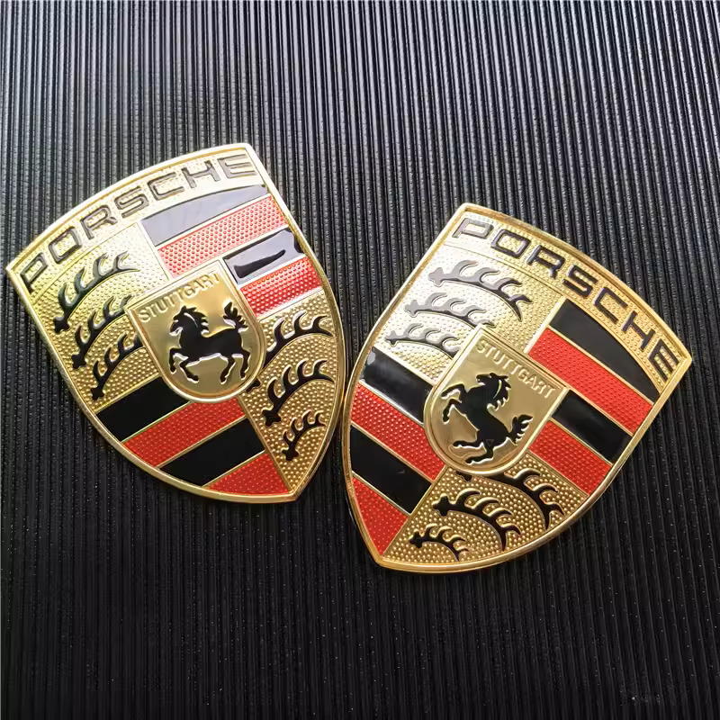 Porsche Hood Crest Emblem Badge fits ALL popular models