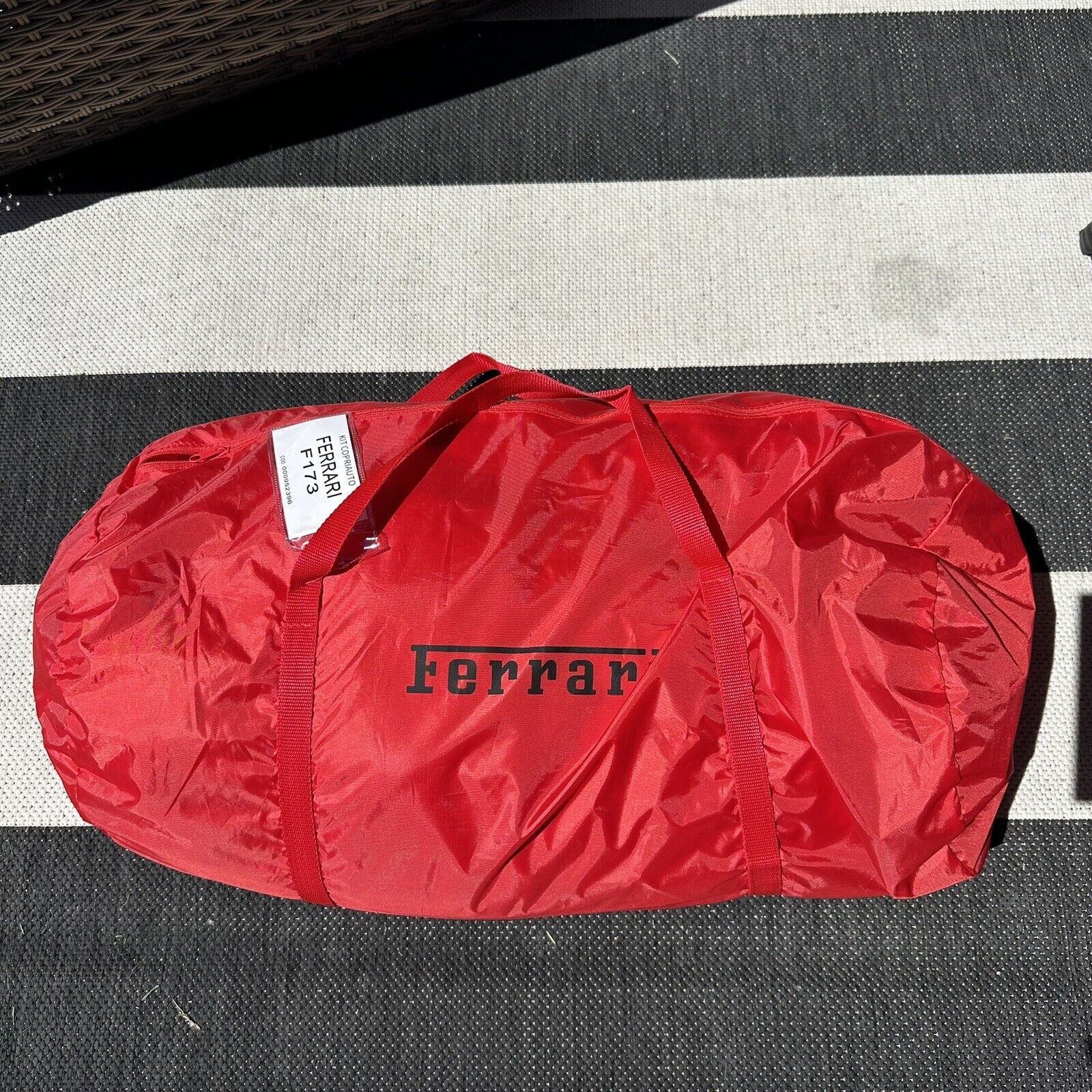 Ferrari SF90 Car Cover Indoor Satin Red Kit Copriauto 2019-2023